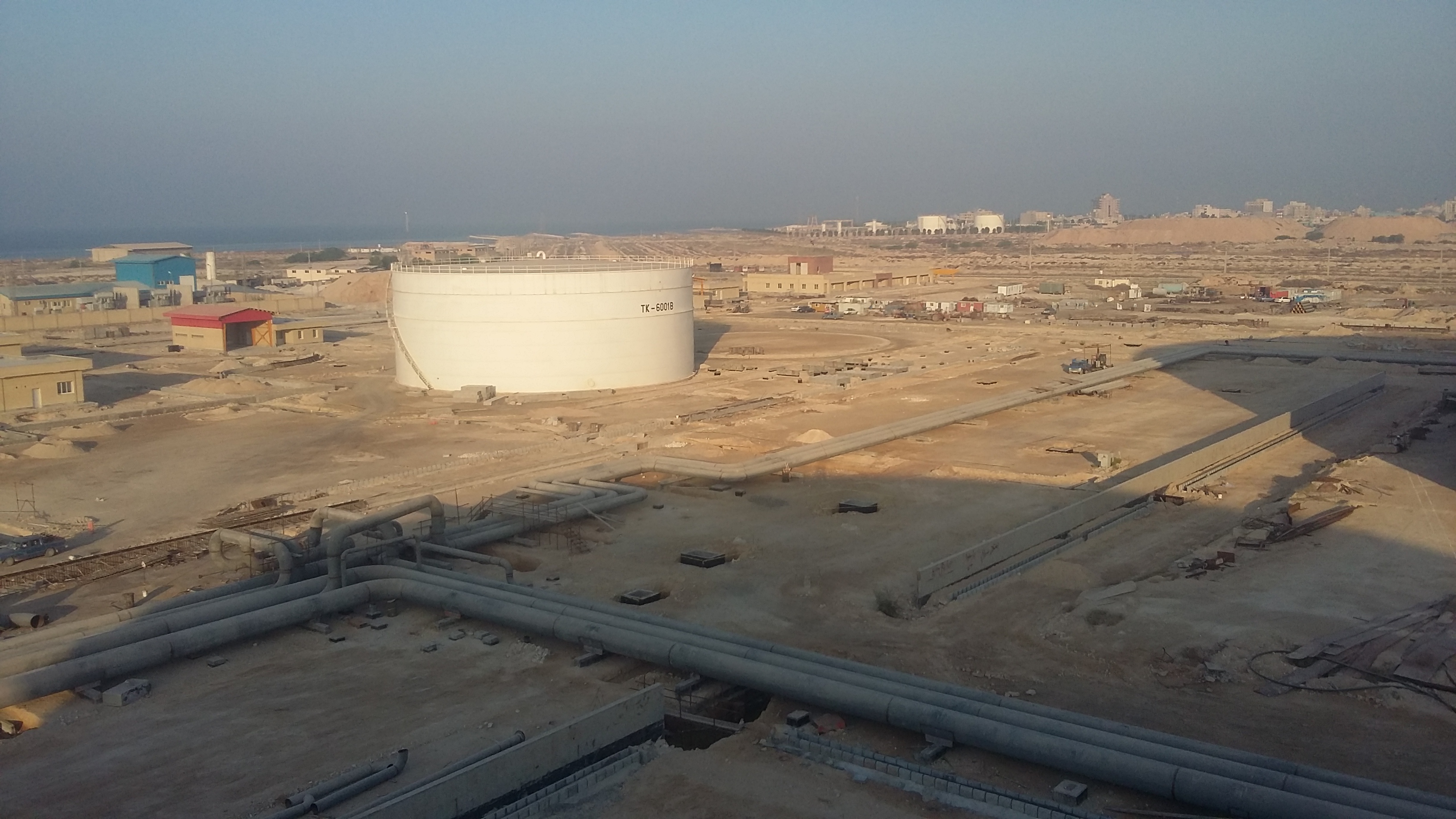 مخازن گروه ” الف” تاسیسات ذخیره سازی میعانات گازی پروژه EPC2
